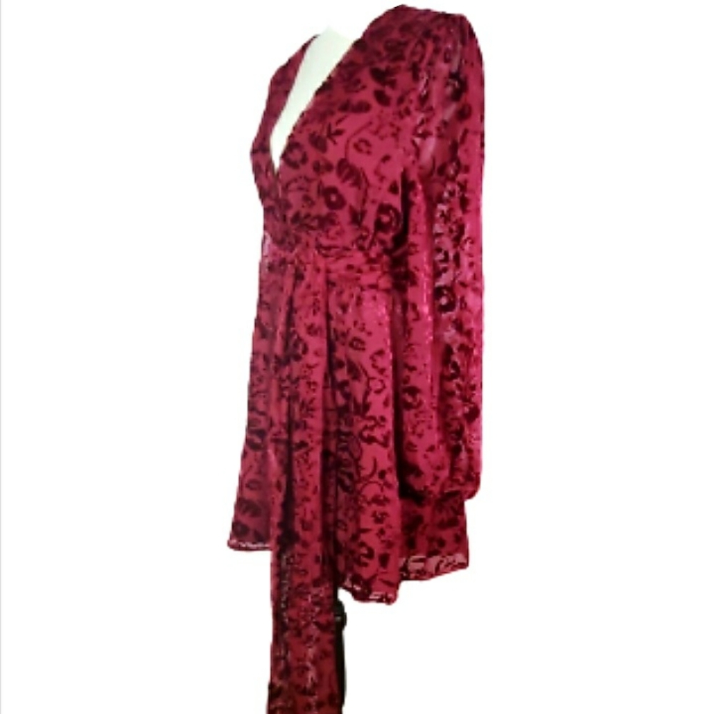 LOVERS + FRIENDS BETSY MINI FAUX WRAP DRESS NEW - Picture 9 of 13